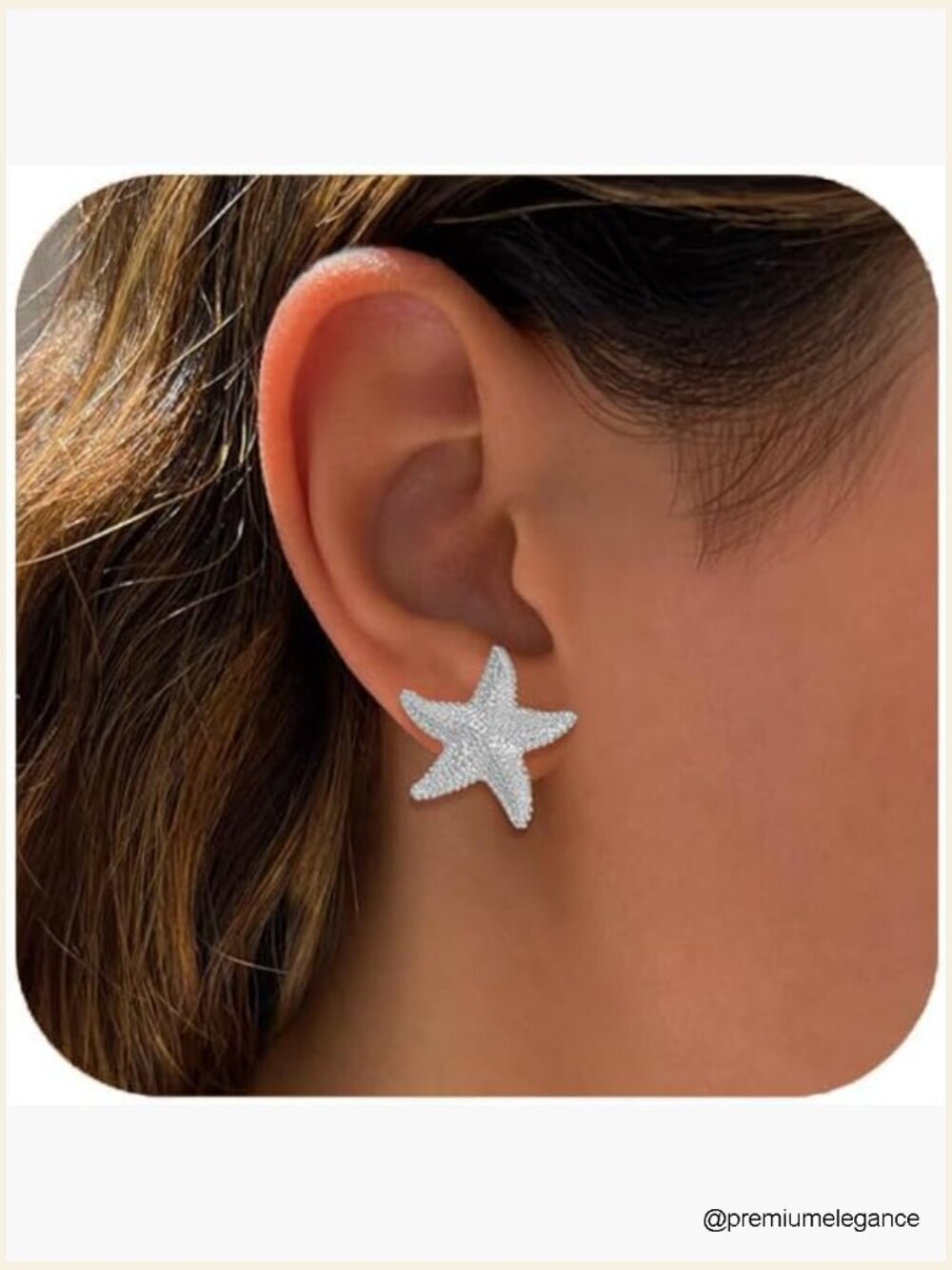 Starfish Shell Stud Earrings Trendy Drop Dangle Boho Ocean Beach Jewelry